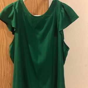 Dark green blouse